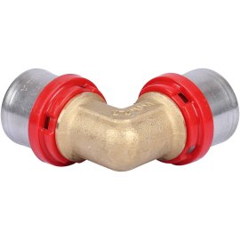 Угольник TIEMME  26x26 для металлопластиковых труб прессовой, 1650003