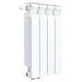 Радиатор биметаллический RIFAR MONOLIT VENTIL 500 MVL 4 секций нижнее левое подключение (белый RAL 9016), 3RM50.VL-4