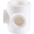 Крестовина переходная Kalde 40*25 для полипропиленовых труб под сварку (цвет белый), 3212-cdl-402500