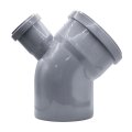 Отвод фронтальный с выходом вверх ВК ПП 110/50х45, серый,РТП