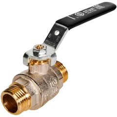 Кран шаровой полнопроходной STOUT НР/НР ручка рычаг 1/2