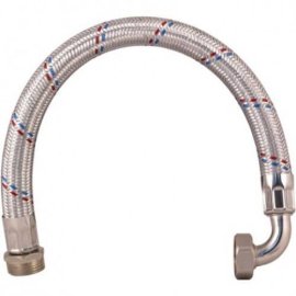 Шланг в металлической оплетке SPERONI (УГОЛ) TF 800 G 1 L=800 mm