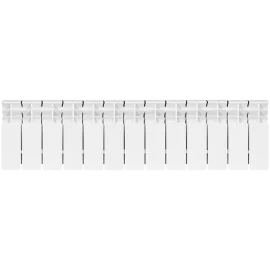Радиатор биметаллический STOUT TITAN 200 13 секций боковое подключение (белый RAL 9016), SRB-3310-020013
