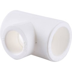 Тройник переходной Kalde 25х20х25 для полипропиленовых труб под сварку (цвет белый)
