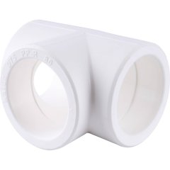 Тройник Kalde d=75 для полипропиленовых труб под сварку (цвет белый)