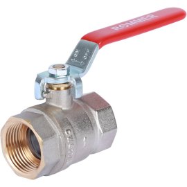 Кран шаровой ROMMER 1 ВН/ВН, ручка рычаг, RBV-0001-0110325