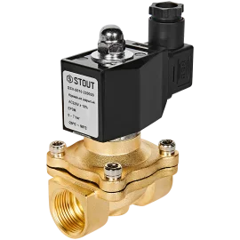 Клапан соленоидный (электромагнитный) STOUT прямого действия НЗ 220В G3/4 SSV-0010-220020