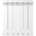 Радиатор биметаллический RIFAR MONOLIT 500 6 секций боковое подключение (белый RAL 9016), 3RM50-6