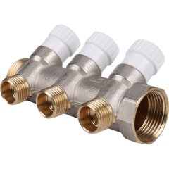 Коллектор распределительный STOUT 1 , 3 отвода 1/2