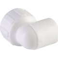 Угольник Политэк 20x3/4 с внутренней резьбой для полипропиленовых труб под сварку (цвет белый)
