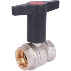 Кран шаровой OVENTROP Optibal с пласмас. маховиком ВР 1 1/4