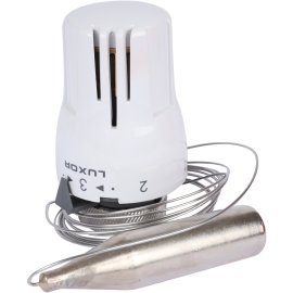 Термостатическая головка LUXOR TT 3002 с дистанционным датчиком (*старый код 69011004, 69011001), 69100020