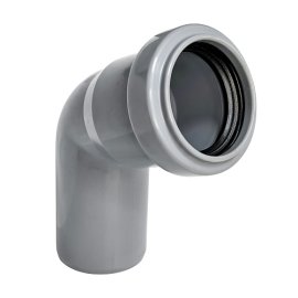 Отвод ВК ПП 40х67, серый,G