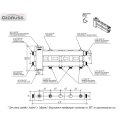 Балансировочный коллектор GIDRUSS BMSS-80-3D.EPP (до 80 кВт, подкл. котла G 1, 2 контура G 1, боковой контур G 1, зеркально-матовая полировка, 4D-кронштейны K.UMS, EPP-термоизоляция)