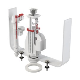 Выпускной комплект AlcaPlast с двойной кнопкой, SA08S 1/2 CHROM