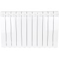 Радиатор алюминиевый Global VOX- R 500 11 секций боковое подключение (белый RAL 9010), VX05001011