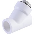Фильтр Политэк d=32 (соединение муфта-муфта) для полипропиленовых труб под сварку (цвет белый), 9100303201