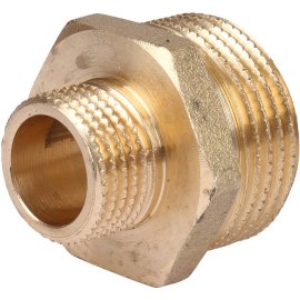 Ниппель HH TIEMME 1х1/2 для стальных труб резьбовой, 1500089