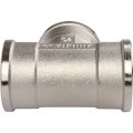Тройник TIEMME ВВ никелированный 3/4 для стальных труб резьбовой, 1500096