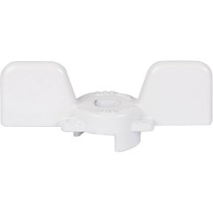 Ручка-бабочка STOUT для шарового крана STOUT 1/2 -3/4 (Белая)