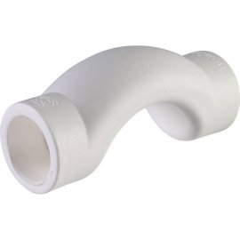 Обводное колено Политэк d=20 для полипропиленовых труб под сварку (цвет белый), 9000010025