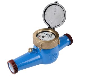 Домовой мокроходный многоструйный счетчик Decast холодной воды ВКМ-32М