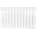 Радиатор алюминиевый Global VOX- R 500 12 секций нижнее правое подключение (белый RAL 9010), 169532