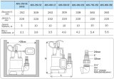 Насос дренажный AQUARIO ADS 250-5E mini