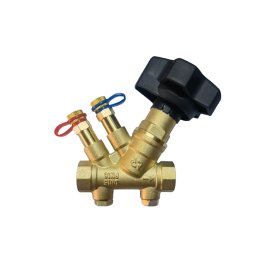 Ручной балансировочный клапан с дренажем Ридан, 003Z4041R