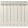 Радиатор биметаллический Global STYLE PLUS 500 8 секций боковое подключение (белый RAL 9010), STP05001008