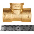 Тройник JINTIAN ВП-ВР-ВП 22x1/2x22 из латуни под пайку, JT-141302212