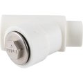 Герметичный фильтр Kalde 32 (ВН-НР) (соединение муфта-муфта) для полипропиленовых труб под сварку (цвет белый), 3222-fls-320000