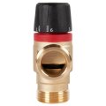 Термостатический смесительный клапан для систем отопления и ГВС ROMMER 1 НР 20-43°С KV 1,6 (боковое смешивание), RVM-0131-164325