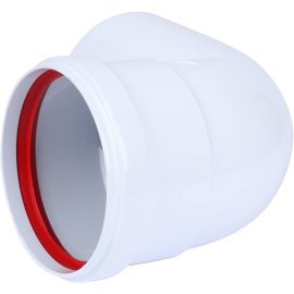 Отвод Vaillant 90 DN 80 белый