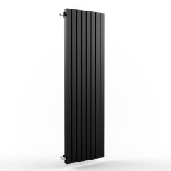 Радиатор стальной трубчатый STOUT Warmmet Power 60V высота 2000 мм секций 8 цвет RAL9005 тип подключения: нижнее левое, PV.6060.2000.8.620.BL.9005