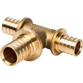 Тройник переходной STOUT 20x25x20 для труб из сшитого полиэтилена аксиальный, SFA-0014-202520