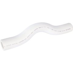 Обводное колено Политэк d=40 для полипропиленовых труб под сварку (цвет белый)