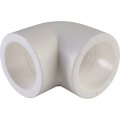 Угольник Политэк d=40 90* для полипропиленовых труб под сварку (цвет белый), 9000000340