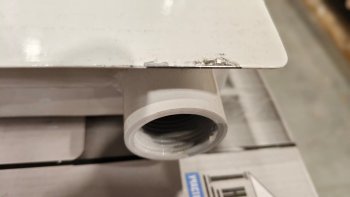 Уцененный товар (СКОЛ ЛКП): Радиатор биметаллический ROMMER Profi BM 500 8 секции боковое подключение (BI500-80-80-150) (RAL9016), RBM-1210-050008