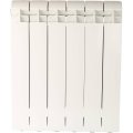 Радиатор алюминиевый Global VOX- R 500 6 секций боковое подключение (белый RAL 9010), VX05001006