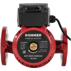 Насос циркуляционный фланцевый ROMMER PRF трехскоростной 40-60F 220V