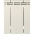 Радиатор биметаллический Global STYLE PLUS 350 4 секции боковое подключение (белый RAL 9010), STP03501004