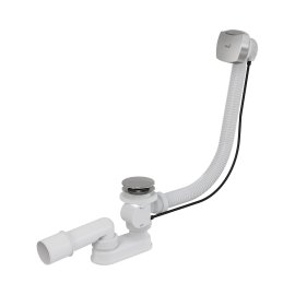 Сифон для ванны AlcaPlast автомат комплект, хром, A51CRM
