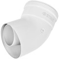 STOUT SCR-6010-000045 STOUT Отвод 45° традиц. коакс. D60(п-м)/100(п-м), SCR-6010-000045