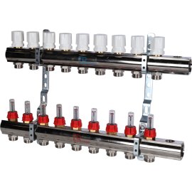 Коллектор в сборе с расходомерами LUXOR CD 477/9, 15662709N