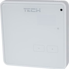 Проводной комнатный терморегулятор белый TECH, R-10z