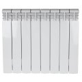 Радиатор алюминиевый STOUT VEGA 500 8 секций боковое подключение (белый RAL 9016), SRA-1310-050008