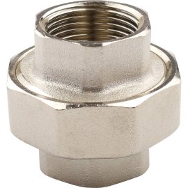 Сгон прямой TIEMME конический, никелированный ВВ 3/4х3/4, 1500368