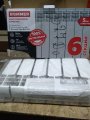 Уцененный товар (трещина на коллекторе): Радиатор биметаллический ROMMER Plus BM 200 6 секций боковое подключение (RAL9016), RBM-3210-020006