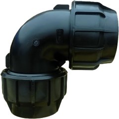 Отвод Sinikon D110*90° PN16, MDL009P.S